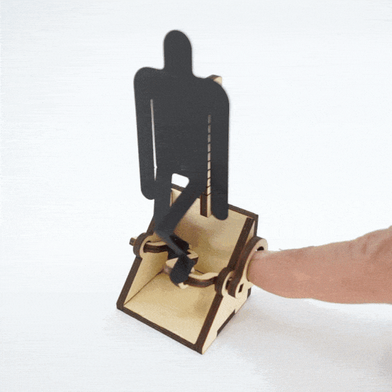 Laser Cut Kinetic Sculptures 🦿, Stencil fonts in Cuttle 🏝️